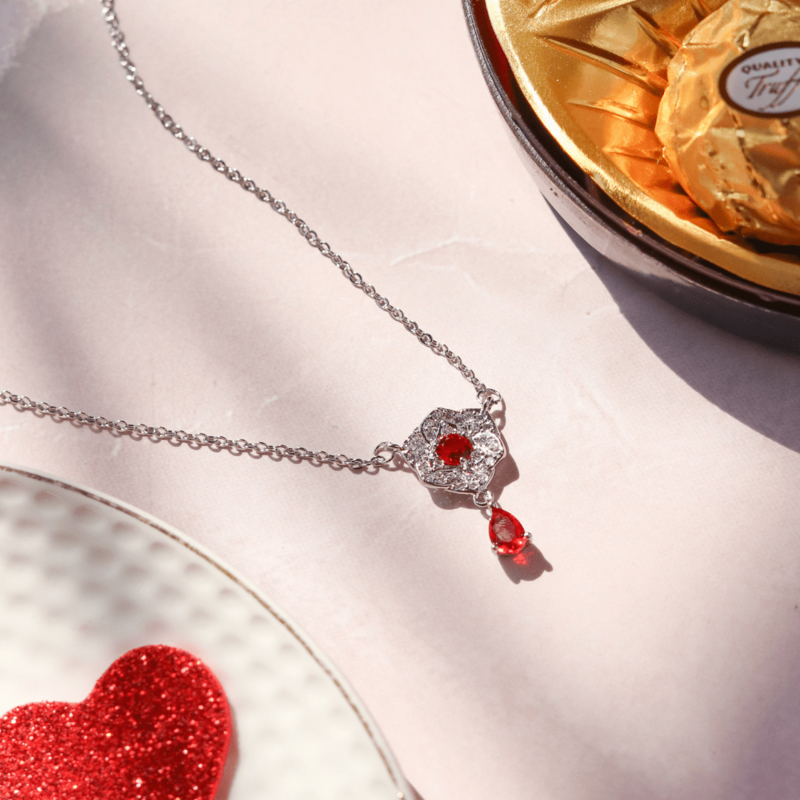 Blood Red Necklace