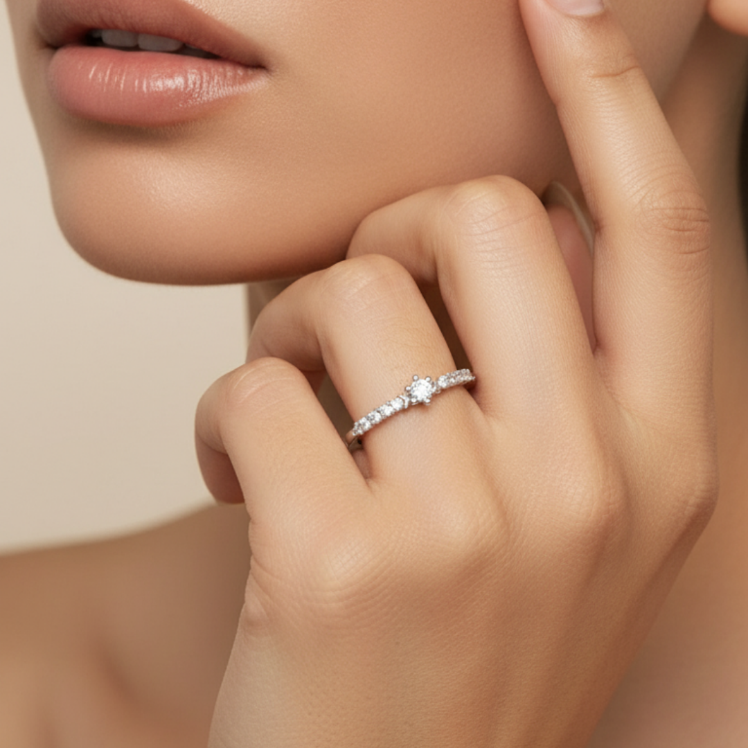 Celeste Silver Ring