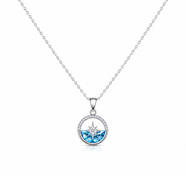Star Ocean Zircon Diamond Necklace