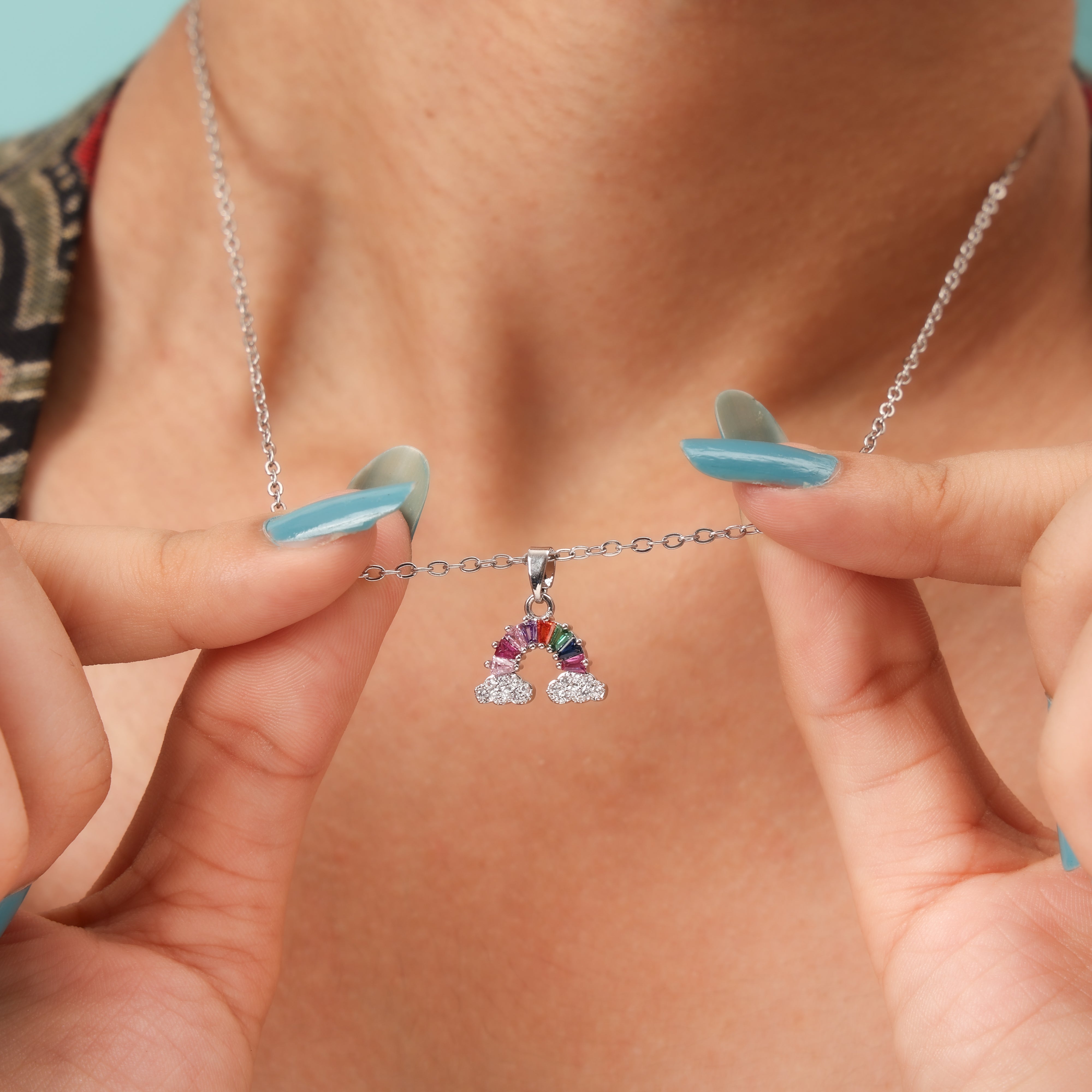 Rainbow Walk Necklace