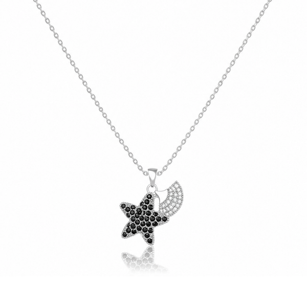 Twilight Star Zircon Necklace