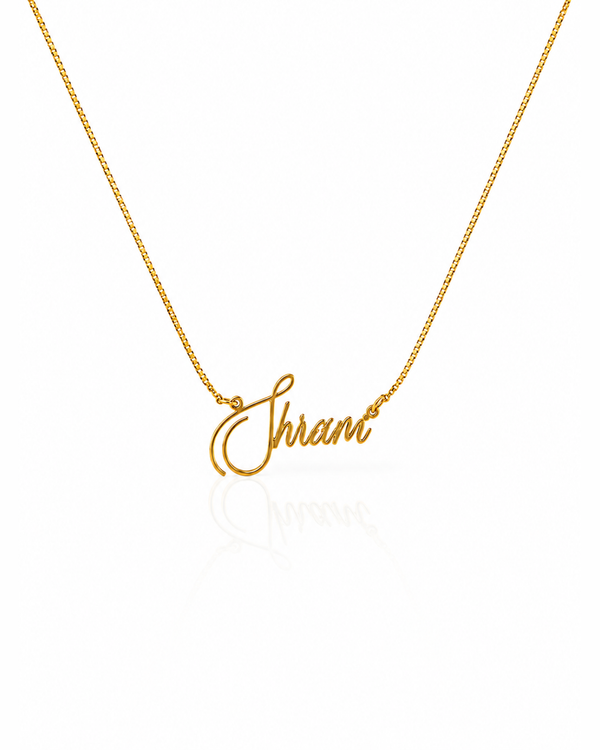 Elegant Custom Name Necklace