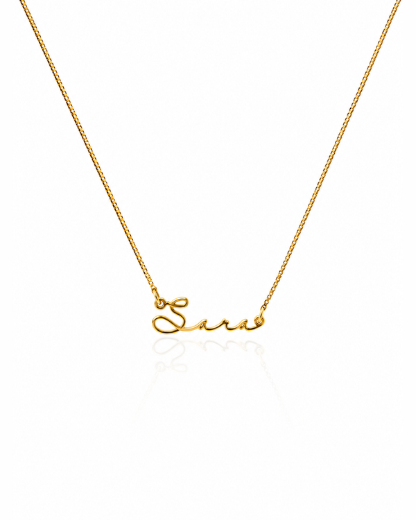 Bold And Beautiful Name Necklace