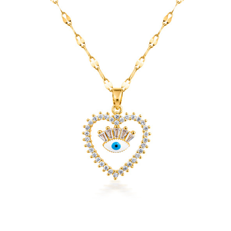 Heart Eyes Necklace