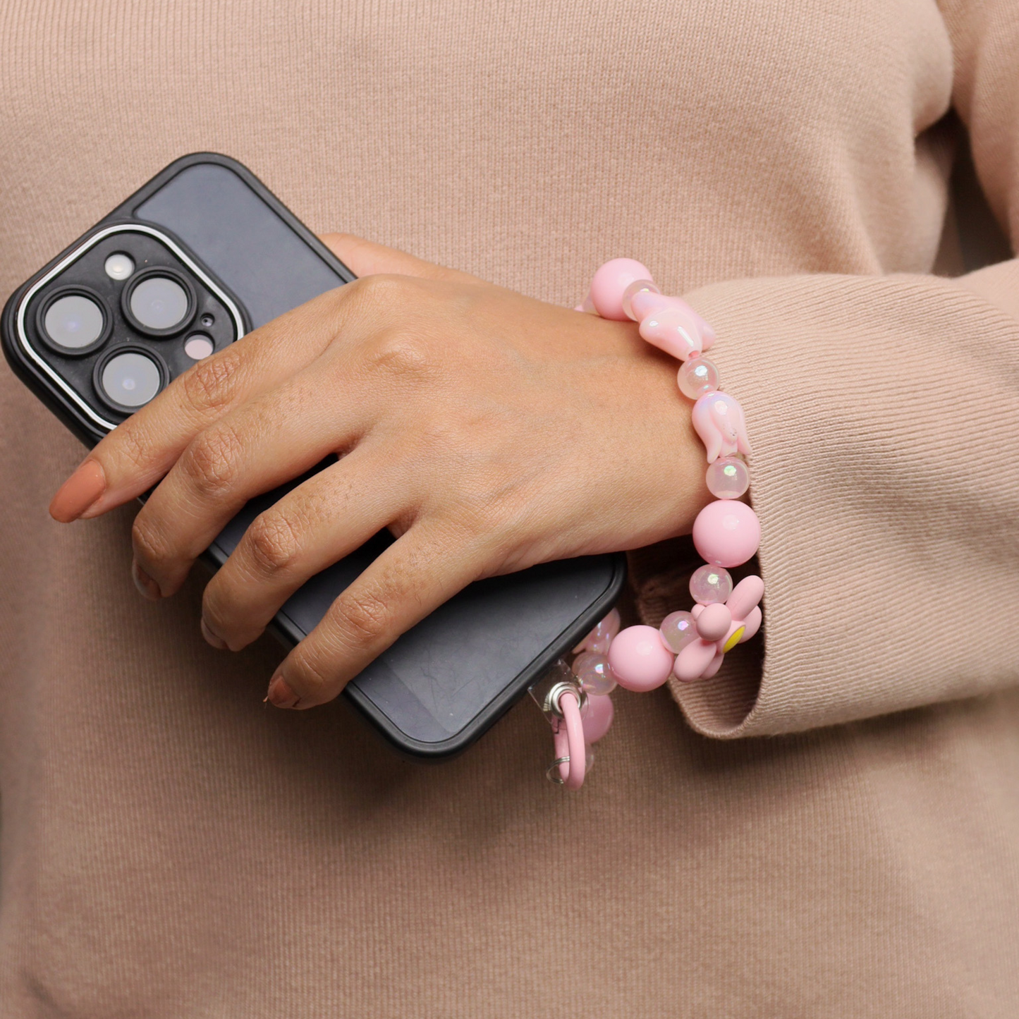 Barbie core mobile charm