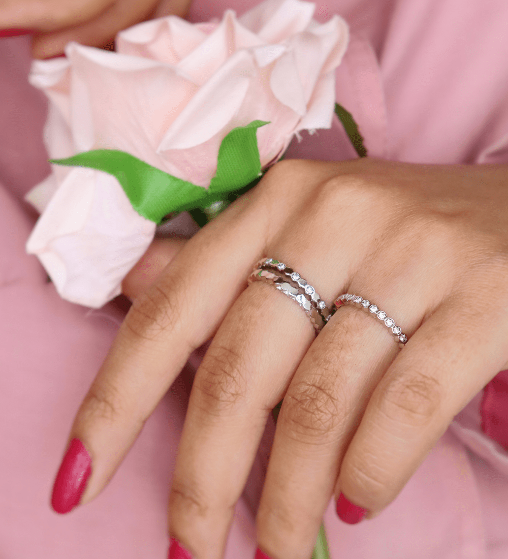 Geometric Stackable Rings