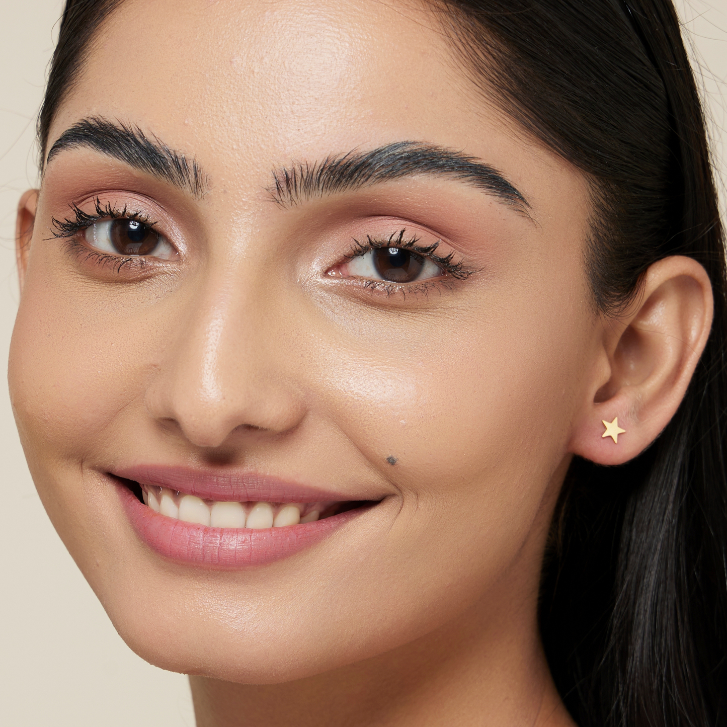 Starry Night Gold Earrings