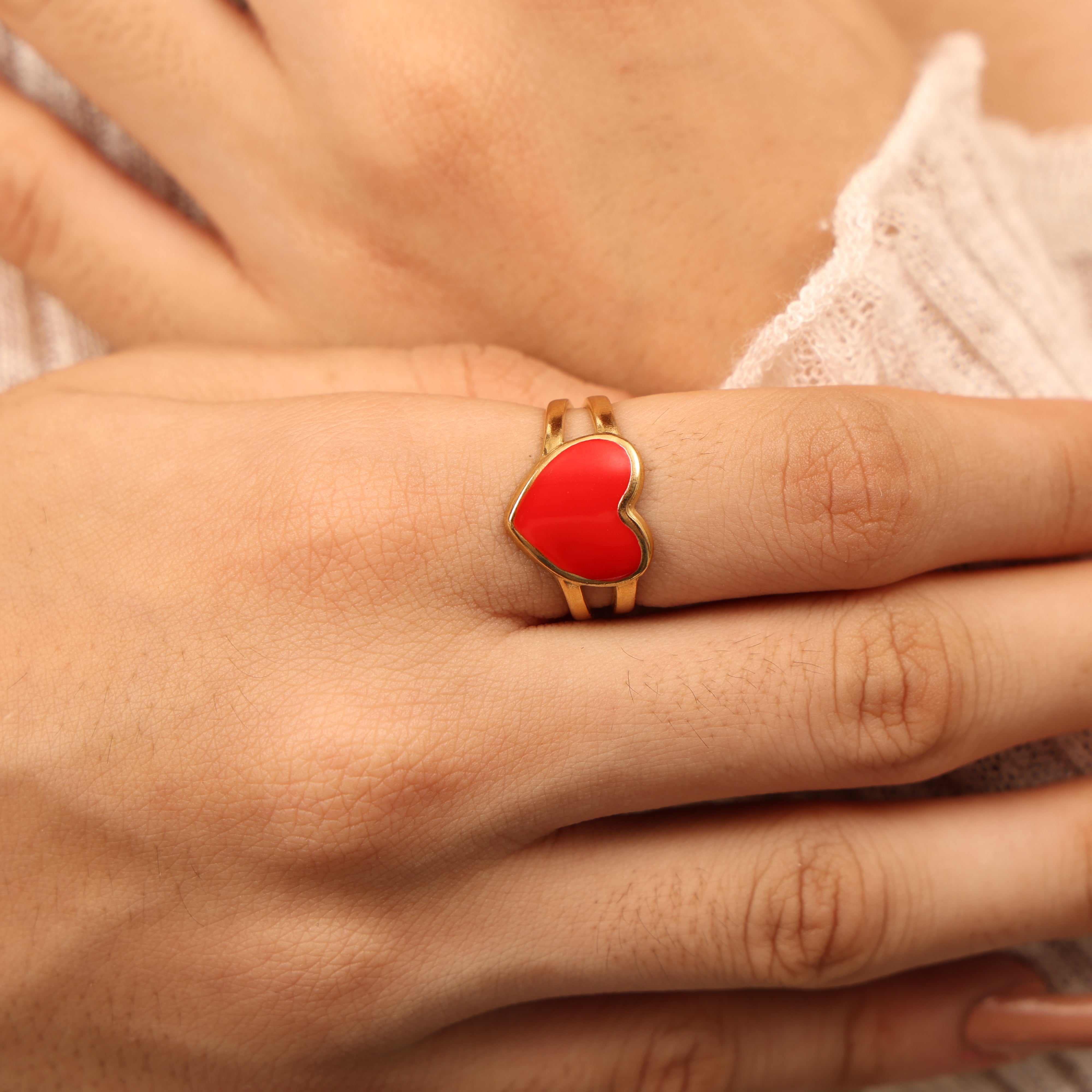 Scarlet Heart Ring