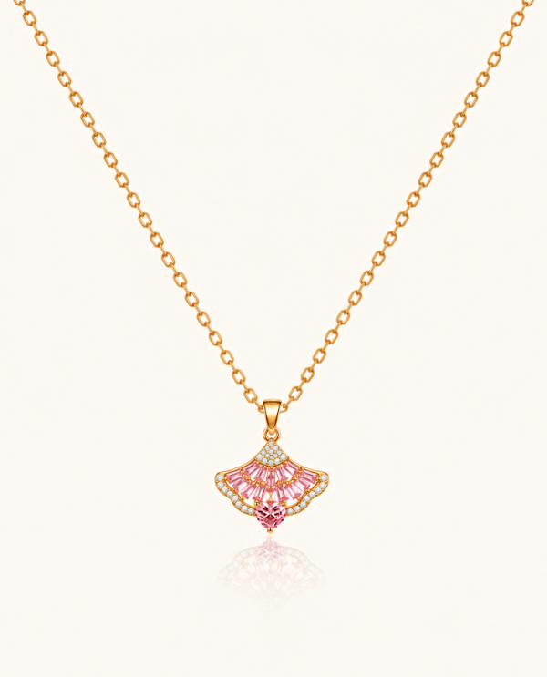 Shell Glow Necklace - 18K Gold (Demi Fine)