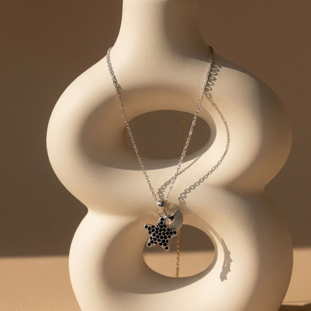 Twilight Star Zircon Necklace