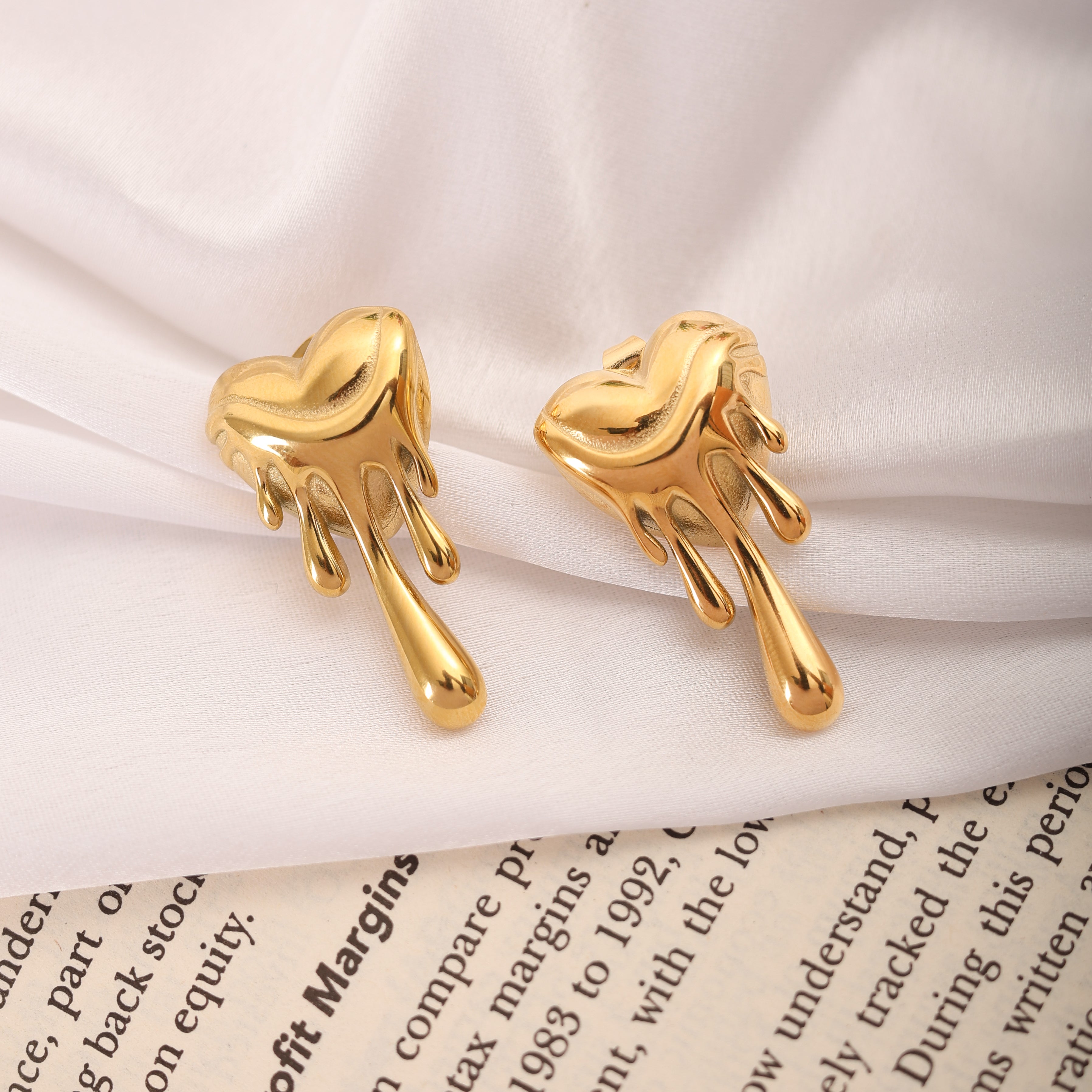 Melted Love Earrings