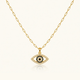 Eye Candy Necklace -18k Gold (Demi Fine)