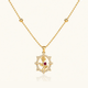 Rose Crush Necklace - 18k Gold (Demi Fine)
