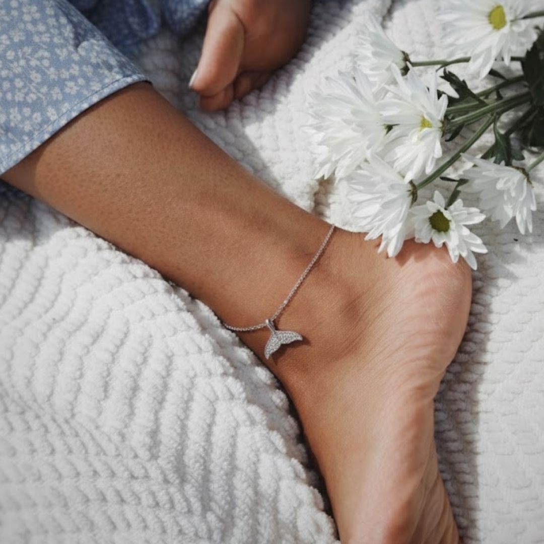 Aqua Tail Anklet