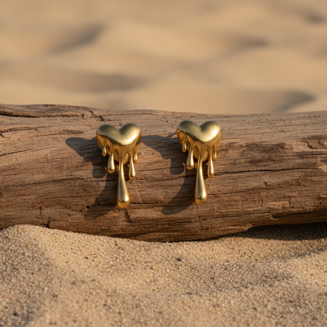 Melted Love Earrings