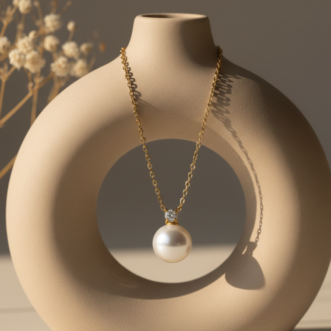 Solid Pearl Necklace