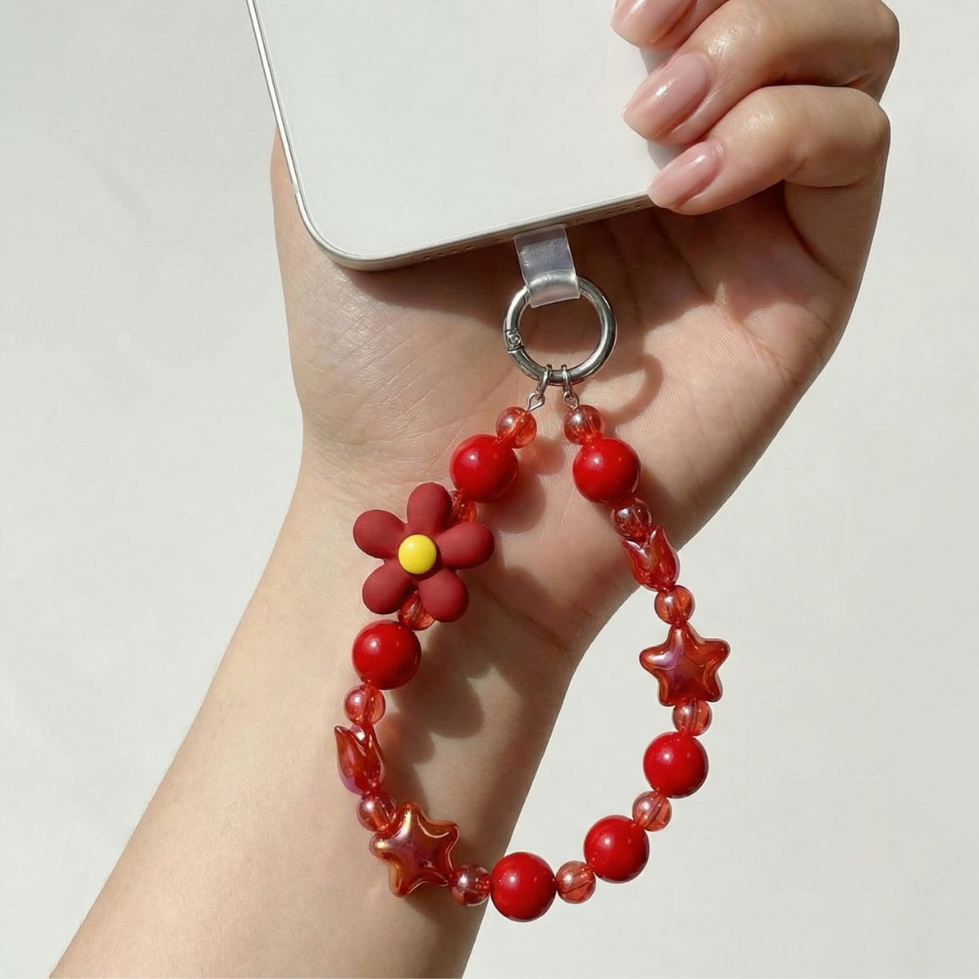 barbie core mobile charm