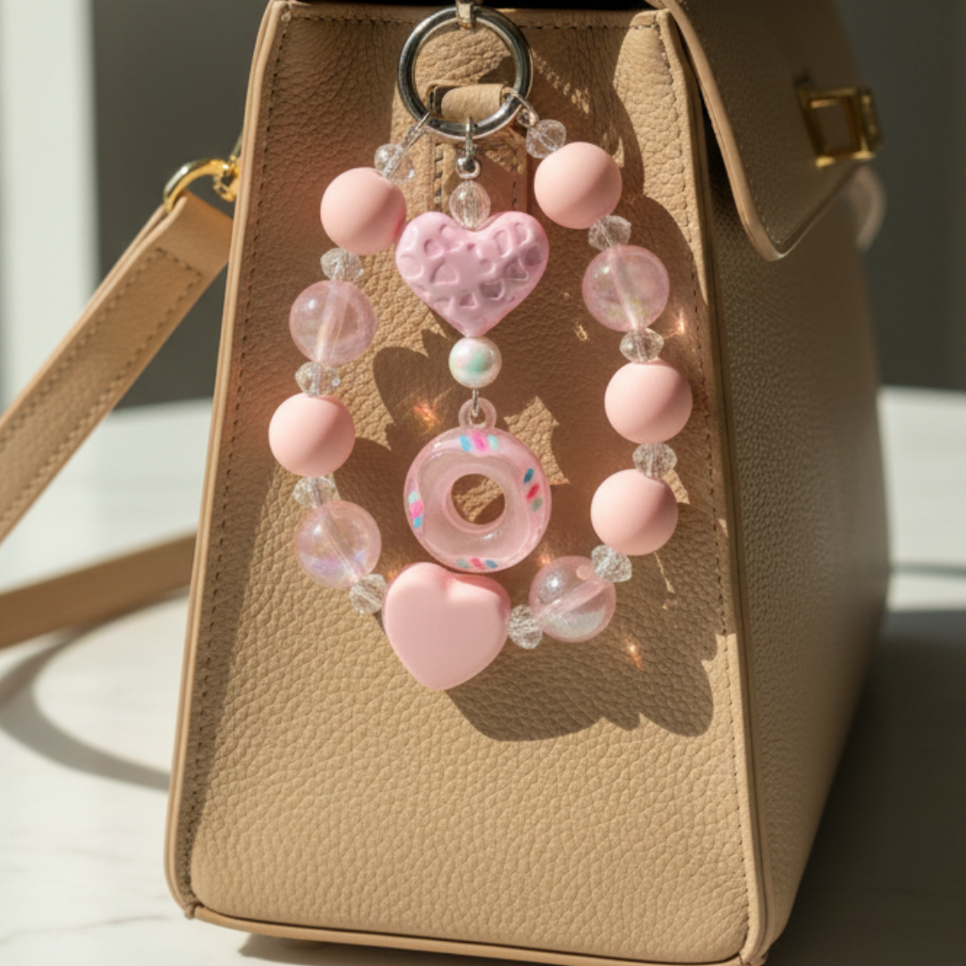 Pastel Pearl Loop Charm