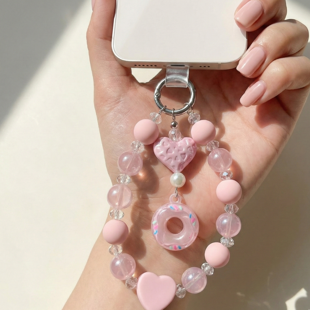 Pastel Pearl Loop Charm