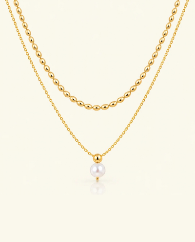 Lustre Necklace - 18K Gold (Demi Fine)