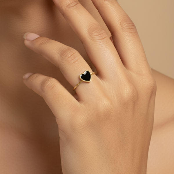 Heart of Shadows Ring
