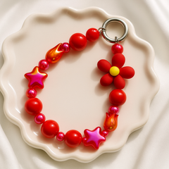 Barbie Core Red mobile charm