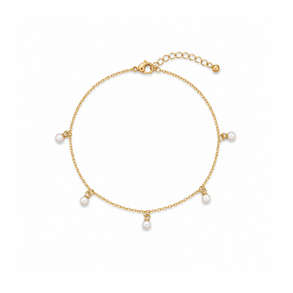 Pearl Drop Minimalist Bracelet