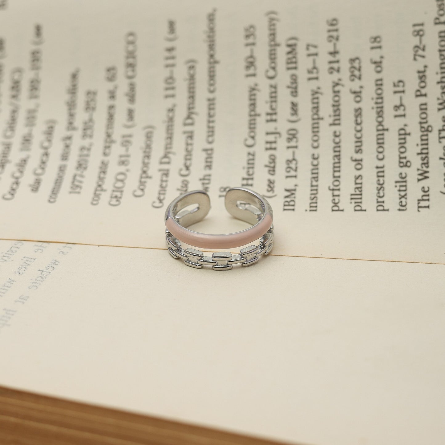 Dual-Band Elegance Ring