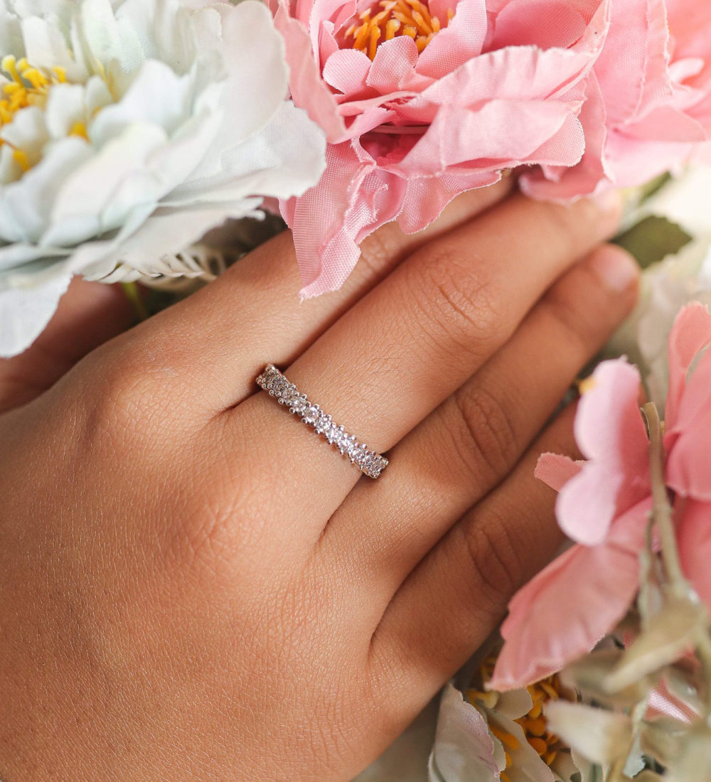 Eternity Zircon Ring