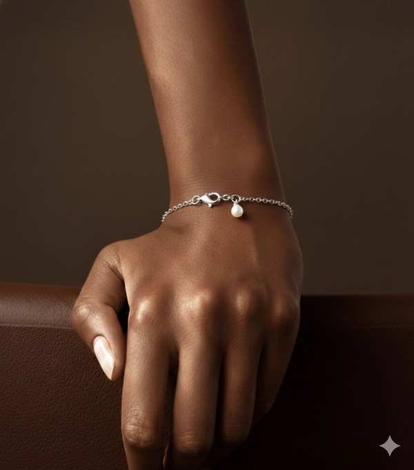 (Free Gift Above 999/-)Pearl Bracelet