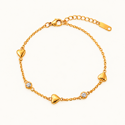 Love Orbit bracelet - 18k Gold (Demi Fine)