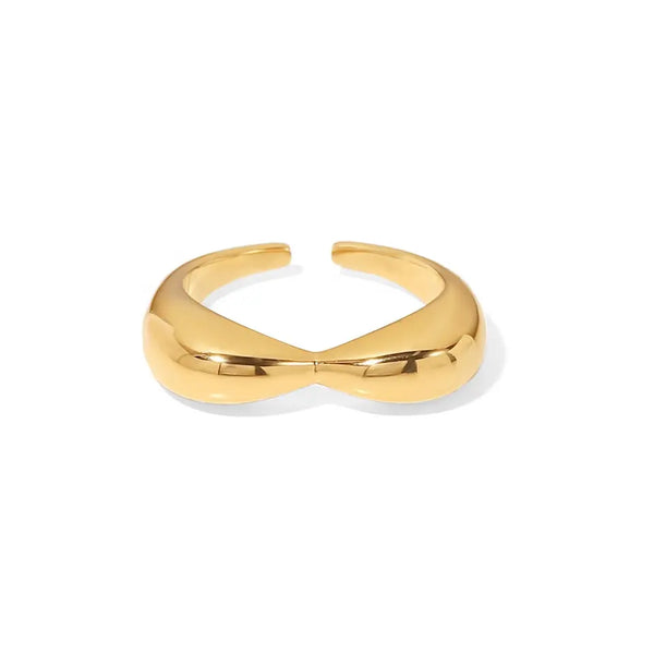 Sculptural Cuff Ring