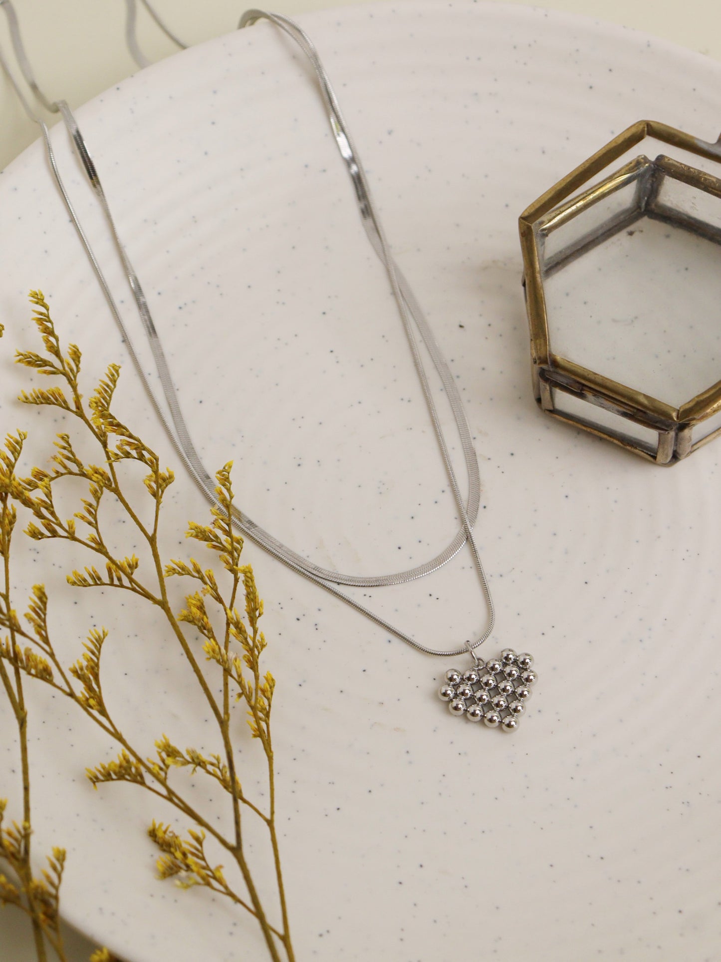 Silver Nizami Necklace
