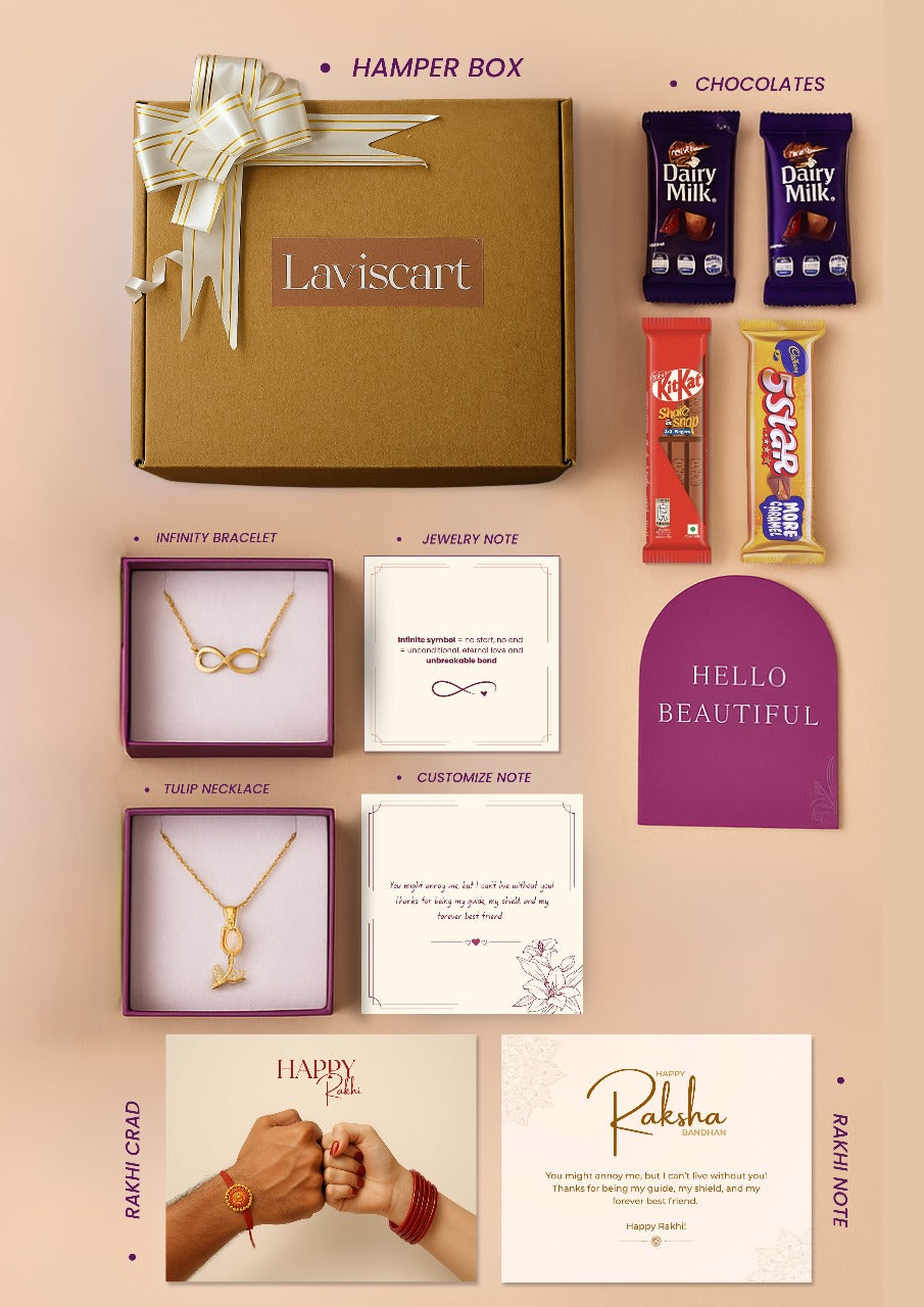 Laviscart Rakhi Special Hamper – “Infinite Bond” Edition