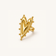 Stacked Heart Ring - 18k Gold (Demi Fine)