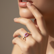 Peri Winkle Ring