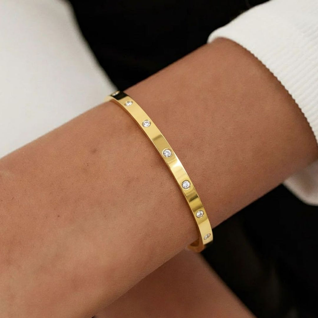 Minimal Diamond Glint Kada