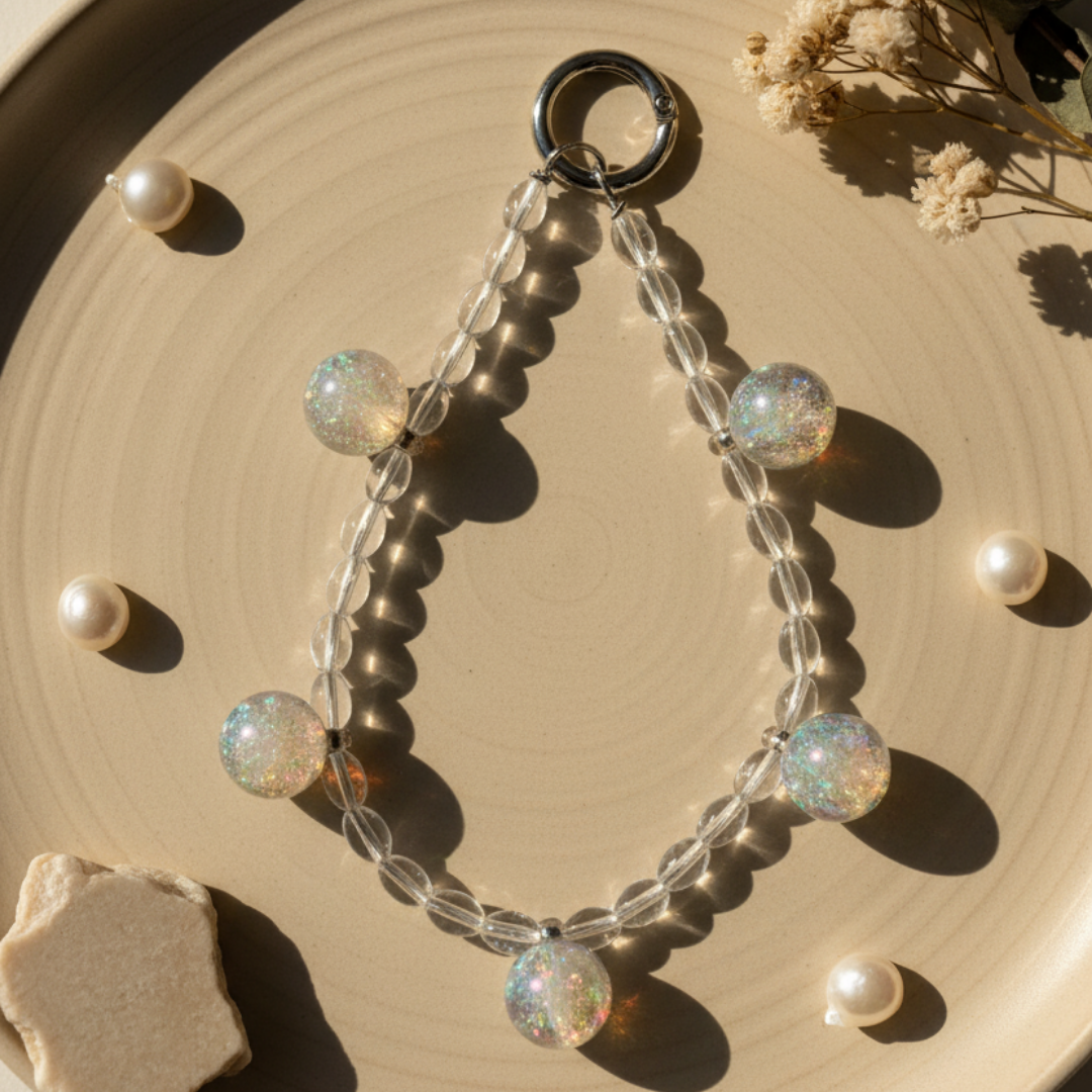 Crystal Bubble Mobile Charm