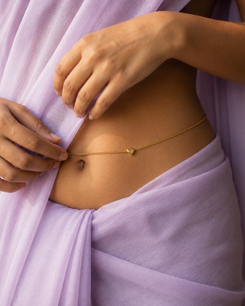 Delicate Gold Spark Waist Chain