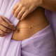 Delicate Gold Spark Waist Chain