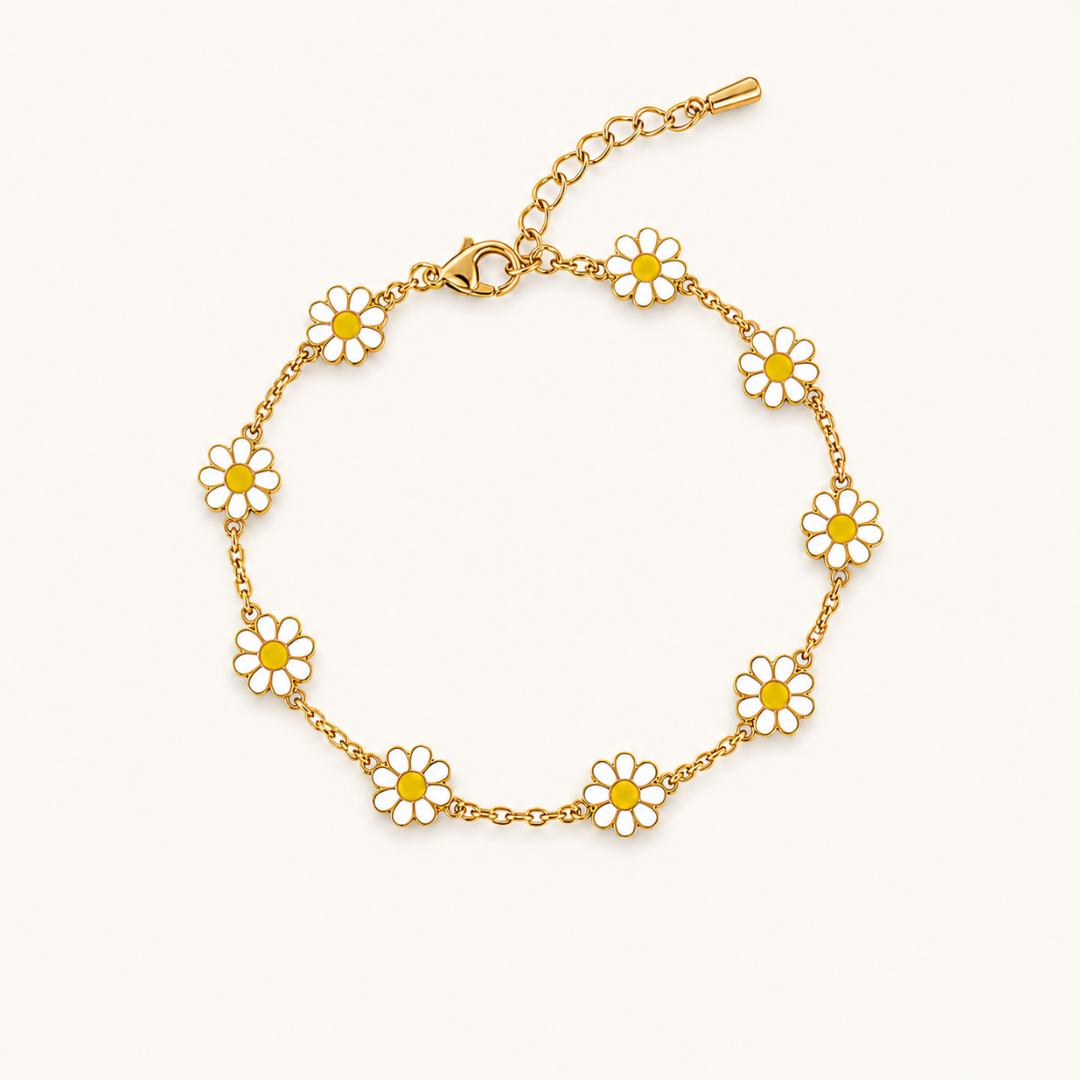 Daisy Glow Bracelet - 18k Gold (Demi Fine)