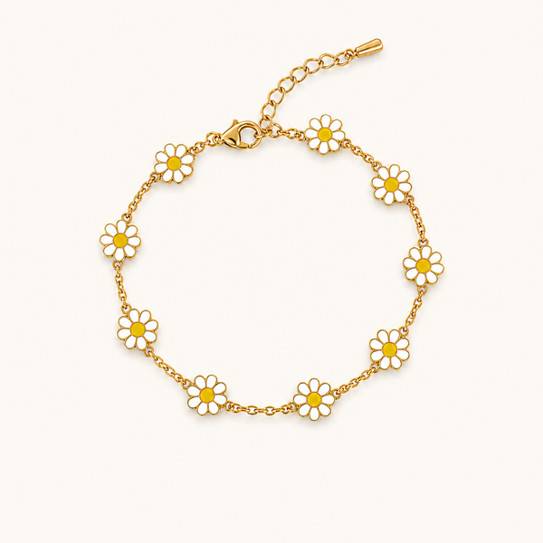 Daisy Glow Bracelet - 18k Gold (Demi Fine)