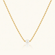 Pearl Dot necklace - 18K Gold (Demi Fine)