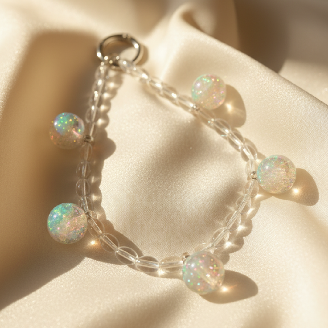 Crystal Bubble Mobile Charm