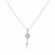 Key to Heart Classic Zircon Diamond Necklace