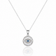 Luxe Evil Eye Zircon Diamond Necklace