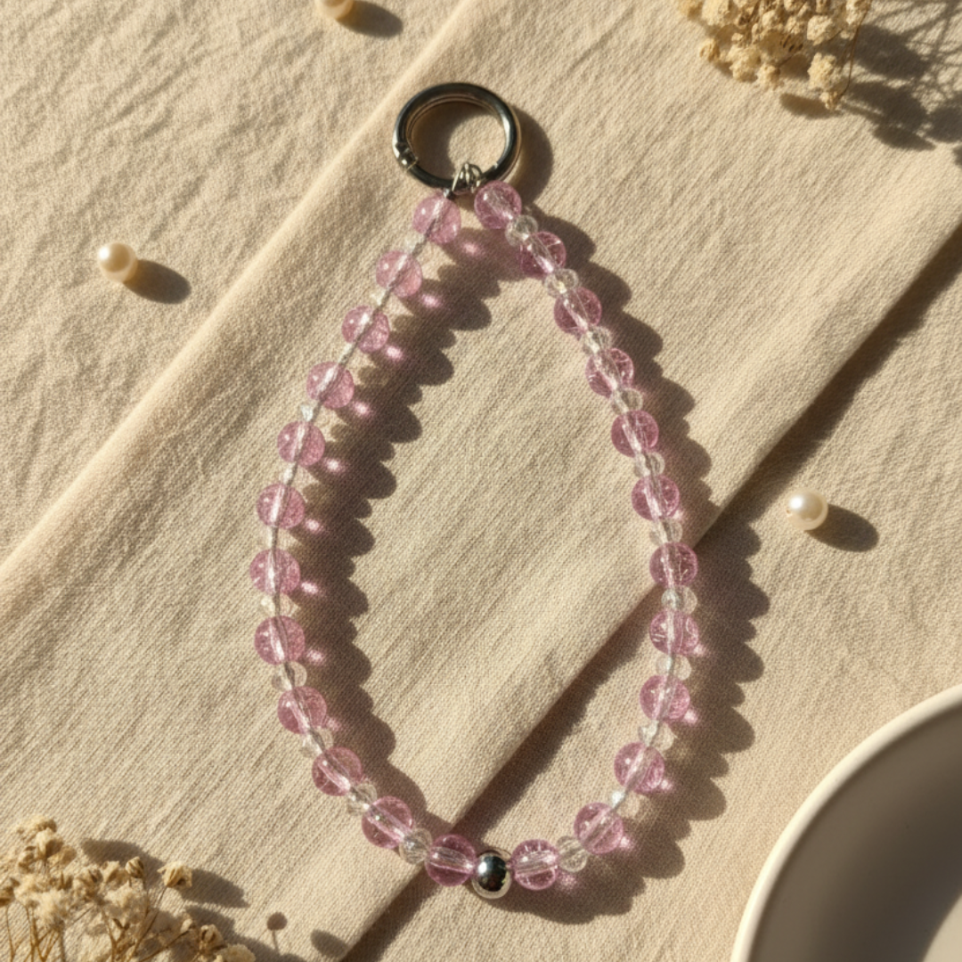 Frost Pearl Mobile Charm