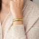 Metallic Twist Kada