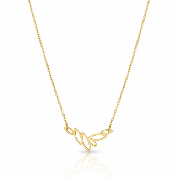 Lotus Petals Pendant Necklace