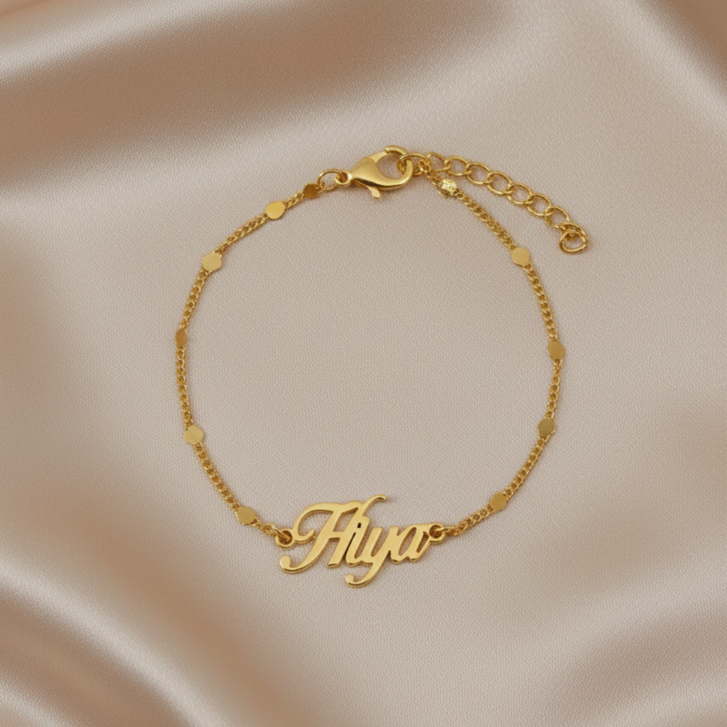 Custom Cursive Name Bracelet